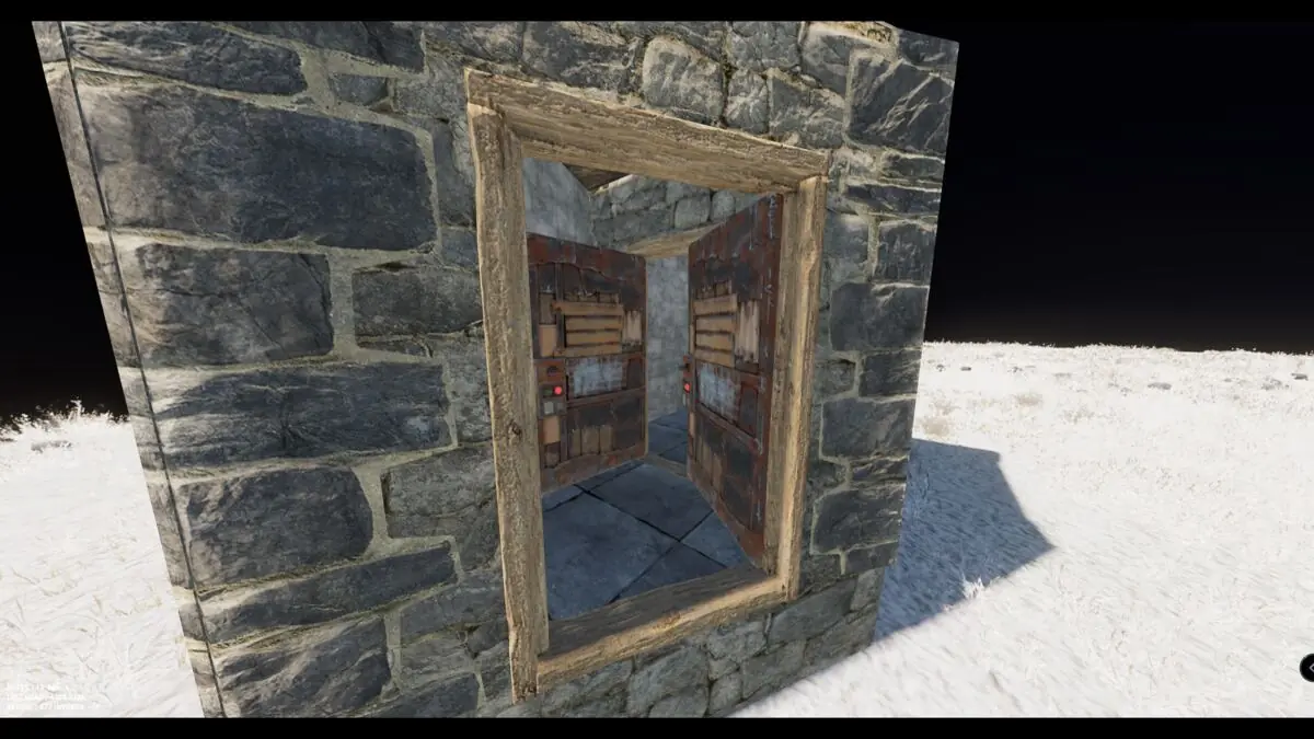 Первая база Rust для новичка со шлюзом airlock
